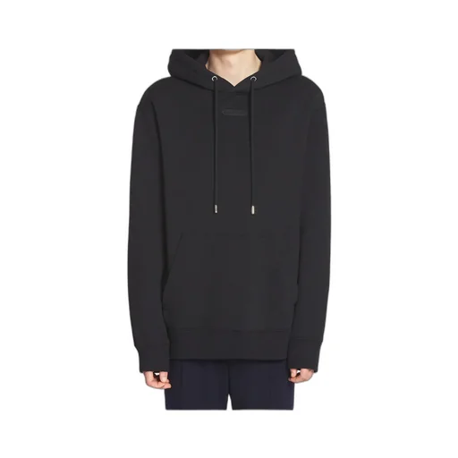 Lanvin Logo-Embroidered Drawstring Hoodie