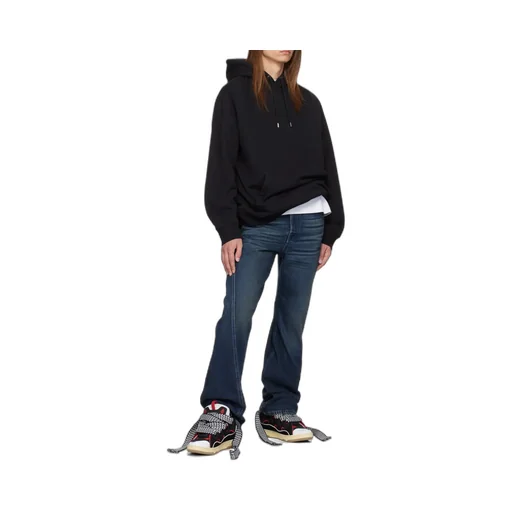Lanvin Logo-Embroidered Drawstring Hoodie