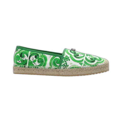 Dolce & Gabbana Majolica Printed Espadrilles