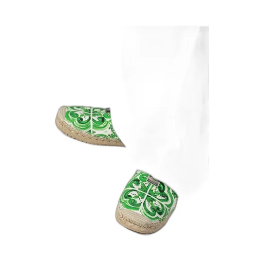Dolce & Gabbana Majolica Printed Espadrilles