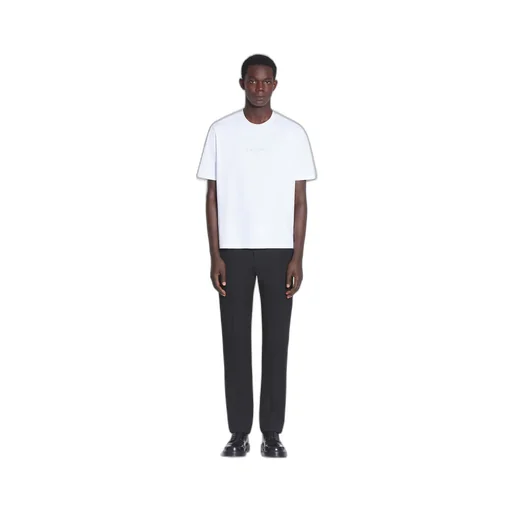 Lanvin Logo Embroidered Crewneck T-Shirt