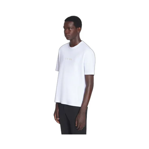 Lanvin Logo Embroidered Crewneck T-Shirt