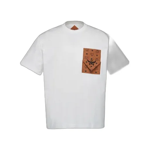 Interwoven Lettered Pocket T-Shirt