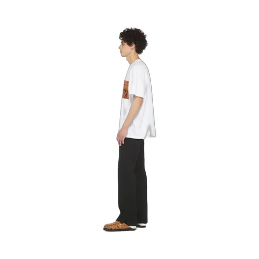 Interwoven Lettered Pocket T-Shirt