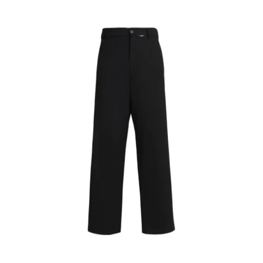 Marni Logo Embroidered Tailored Trousers