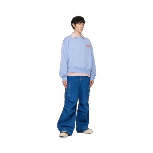 Marni Straight-Leg Cargo Jeans
