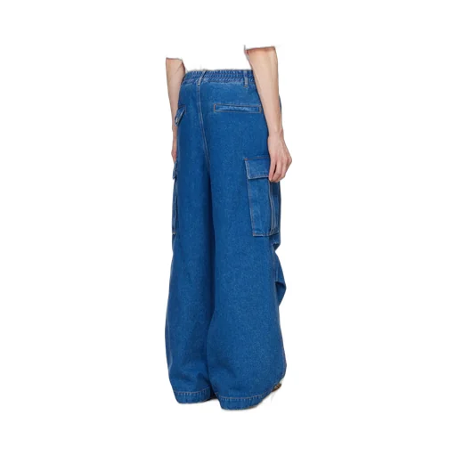 Marni Straight-Leg Cargo Jeans