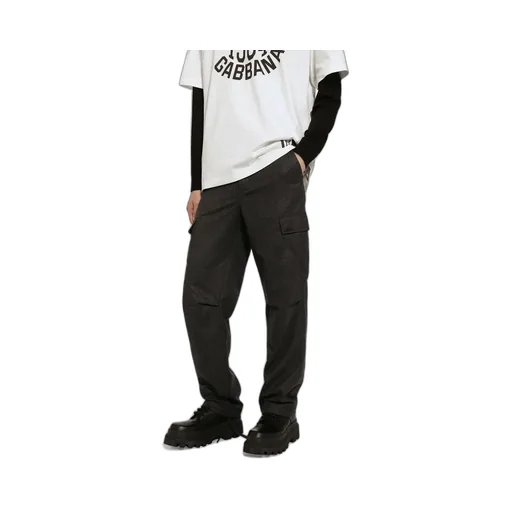 Dolce & Gabbana Flannel Cargo Pants