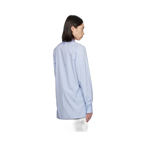 Maison Margiela Long Sleeved Striped Shirt