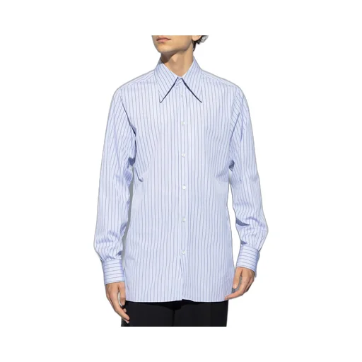 Maison Margiela Long Sleeved Striped Shirt