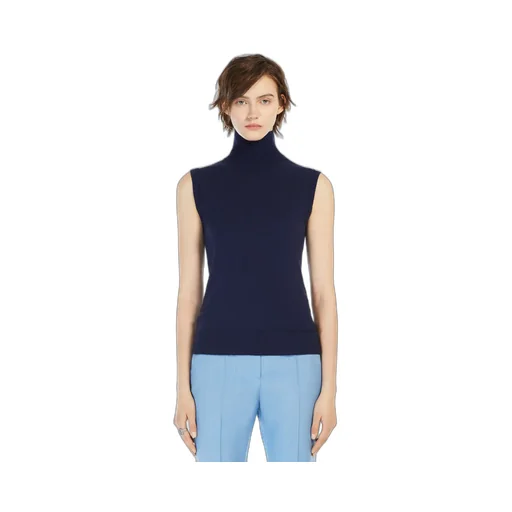 Sportmax Ardenza Roll Neck Sleeveless Vest