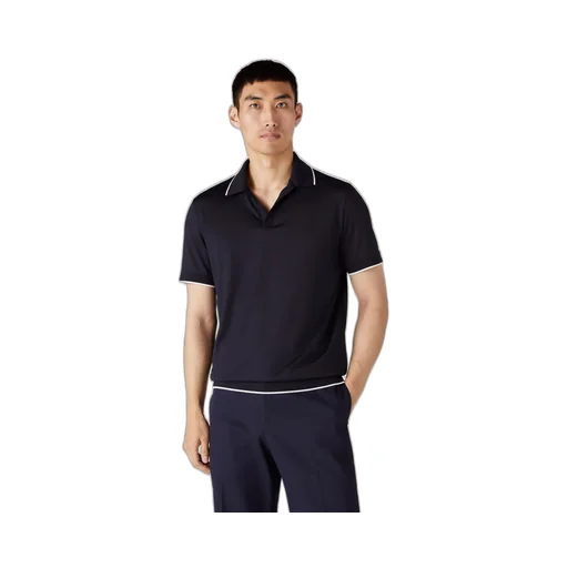 Freshly Cut Wool Lapel Polo Shirt