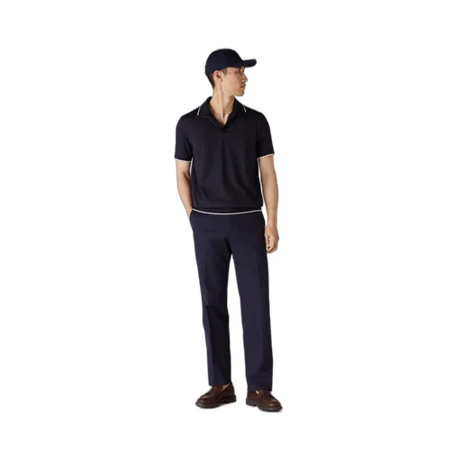 Freshly Cut Wool Lapel Polo Shirt