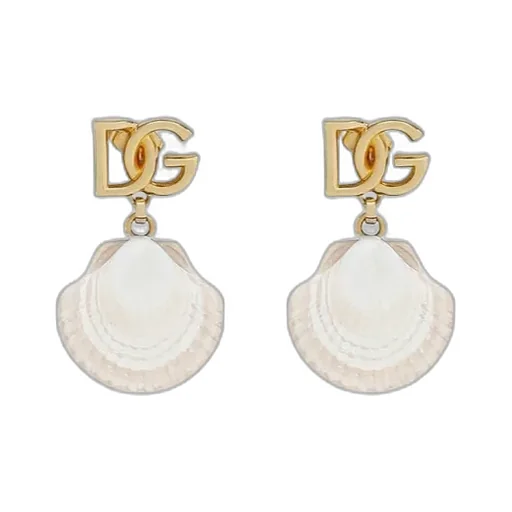 Dolce & Gabbana Dg Logo Lettering Earrings