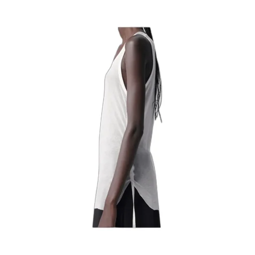 Ann Demeulemeester Mara Wrinkled Cropped Tank Top