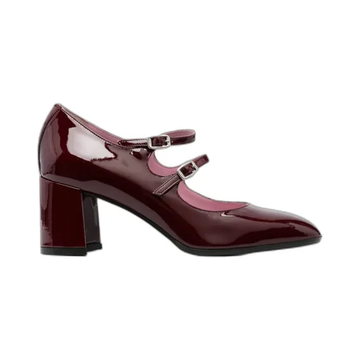 High-Heeled Mary Jane Shoes