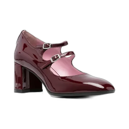 High-Heeled Mary Jane Shoes