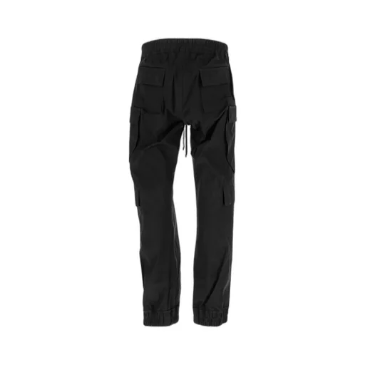 Rick Owens Straight-Leg Drawstring Cargo Trousers
