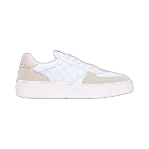 Stuart Weitzman Logo Embroidered Lace-Up Sneakers