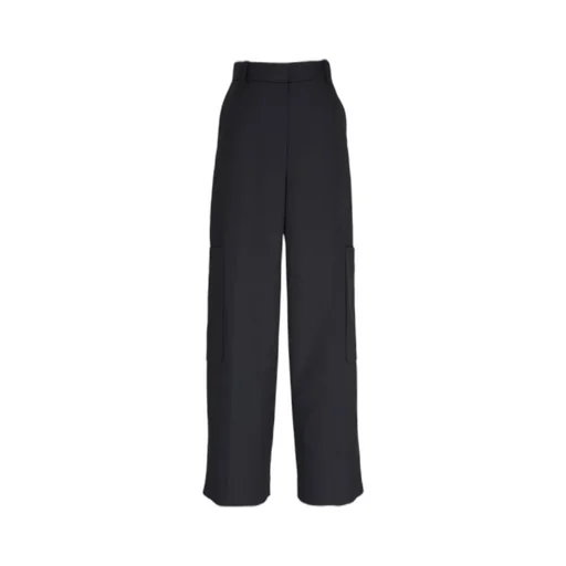 Khaite Caiton High-Waisted Tailored Trousers