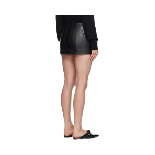 Khaite Meelar Panelled Mini Skirt