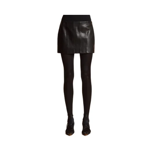Khaite Meelar Panelled Mini Skirt