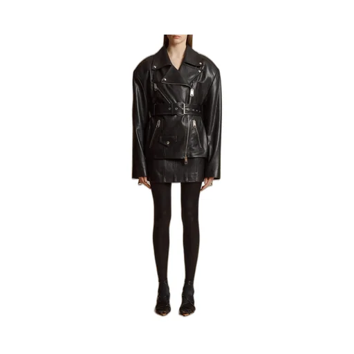 Khaite Meelar Panelled Mini Skirt