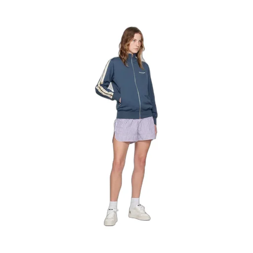 Stand-Neck Long-Sleeved Casual Jacket
