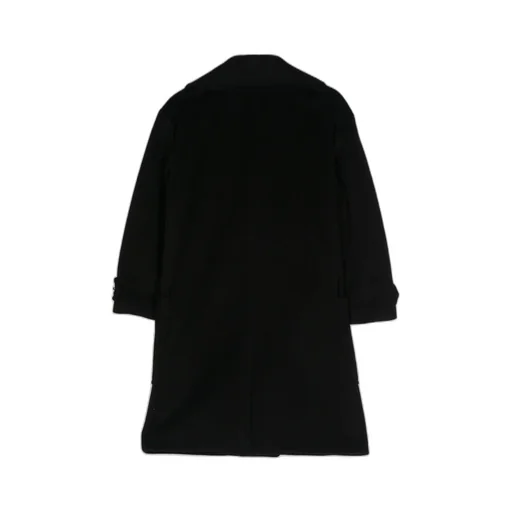 Double-Breasted Felted Coat