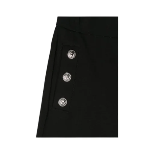 Balmain Kids Button-Detailed Jersey Shorts