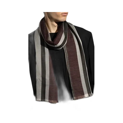 Logo Stripe Scarf