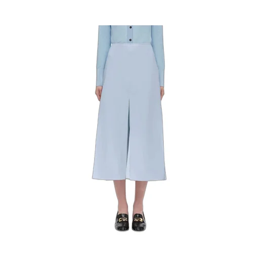 Freshly Cut Wool Layered Skirt