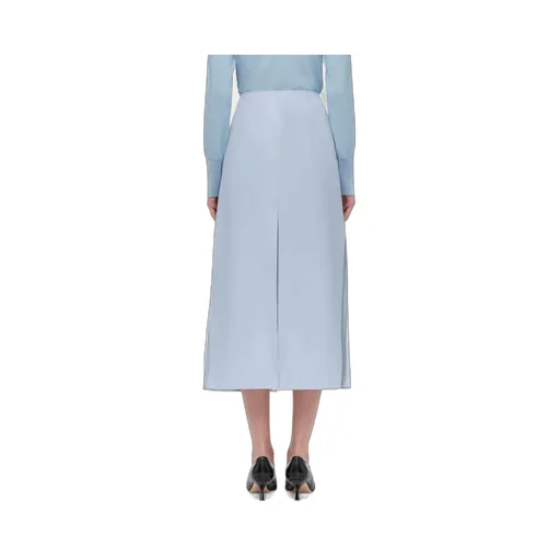 Freshly Cut Wool Layered Skirt