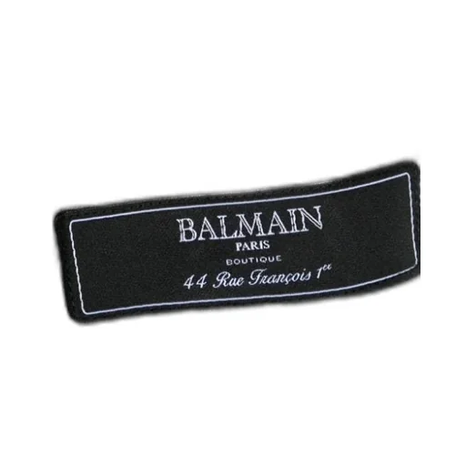 Balmain Kids Logo Patch Mid-Rise Trousers