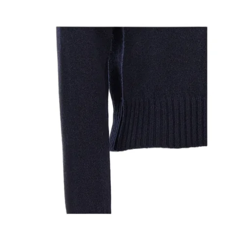 Ami Long Sleeved Crewneck Knitted Jumper