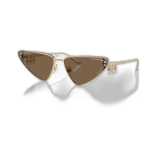 Jimmy Choo Eyewear Triangle Frame Sunglasses