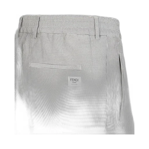 Fendi Pinstripe Pleated Pants
