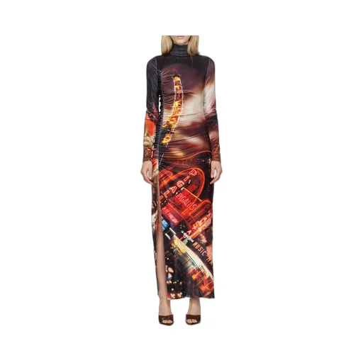Pigalle Velvet Maxi Dress
