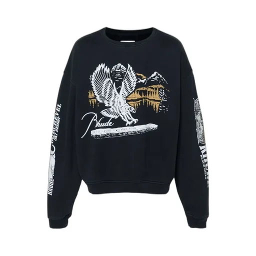 Graphic-Print Cotton Sweatshirt