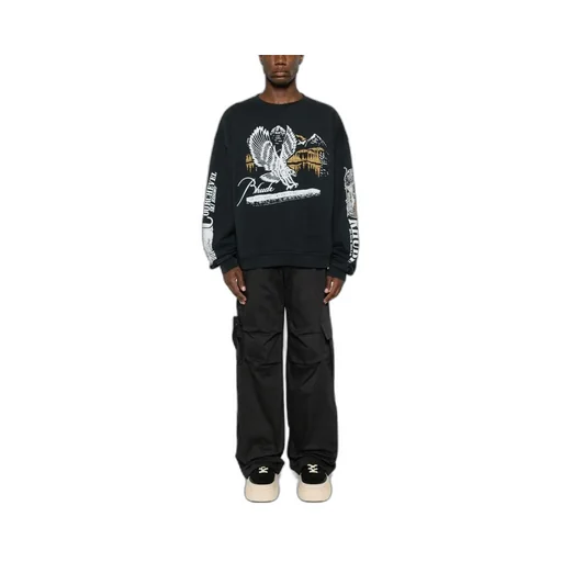 Graphic-Print Cotton Sweatshirt