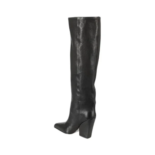 Thick-Heeled Boots