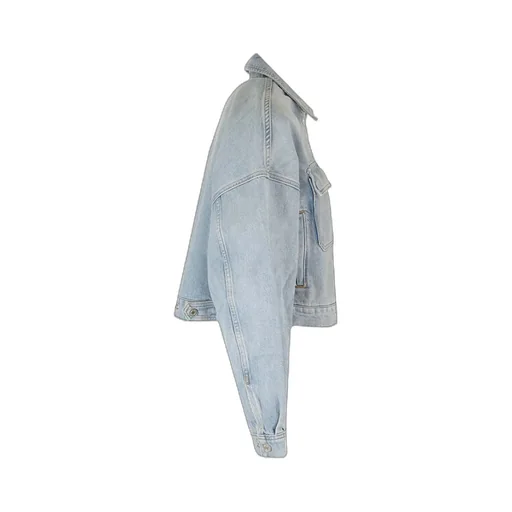 Long-Sleeved Denim Jacket