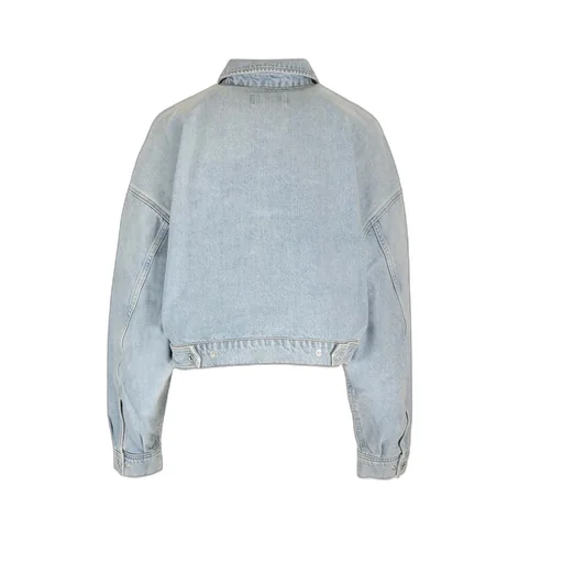Long-Sleeved Denim Jacket