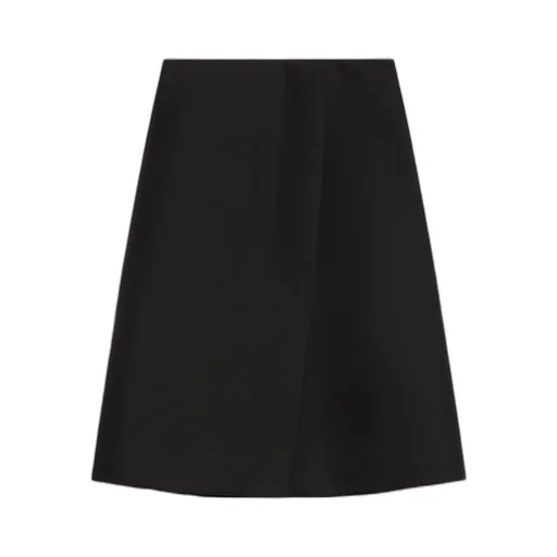 Sportmax Low-Rise Wrap A-Line Skirt