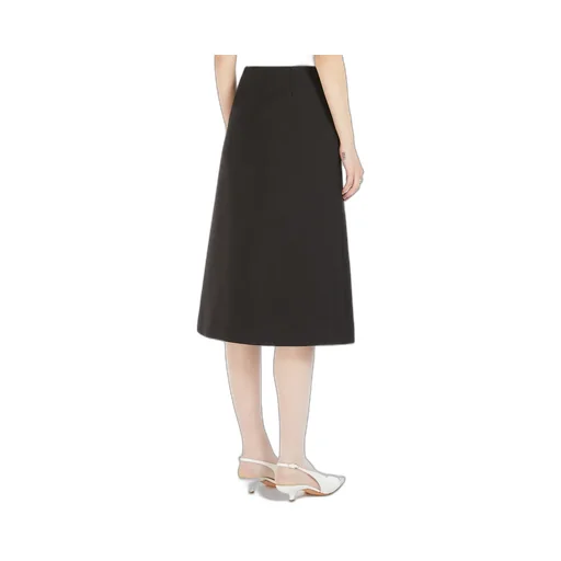 Sportmax Low-Rise Wrap A-Line Skirt