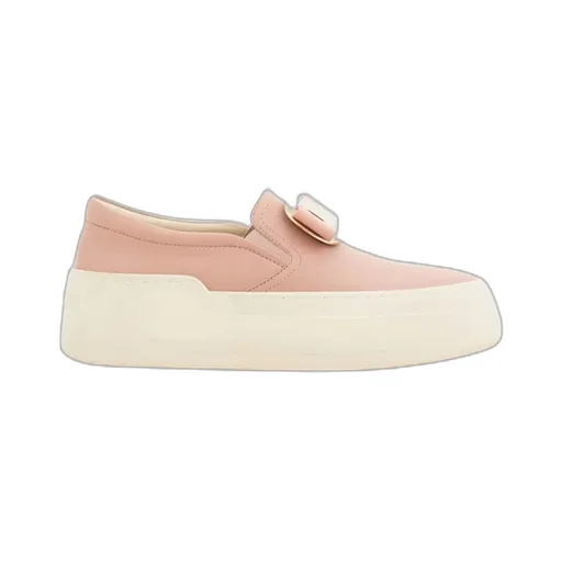 Round Head Flat Casual Sneakers