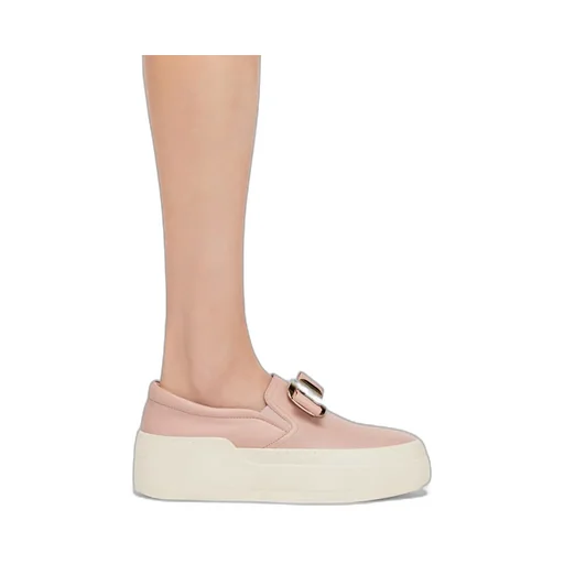 Round Head Flat Casual Sneakers