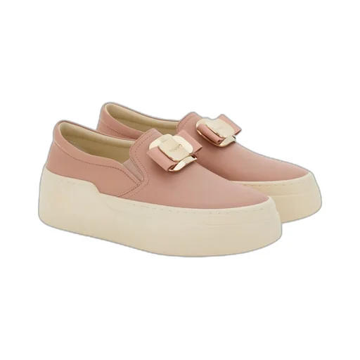 Round Head Flat Casual Sneakers