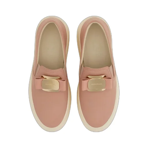 Round Head Flat Casual Sneakers