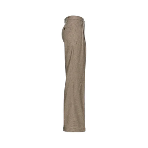 Pinko Vasetto Checked Wide-Leg Trousers